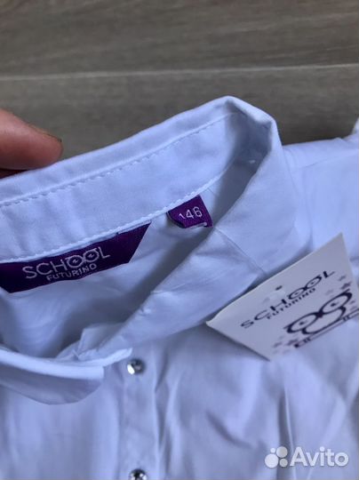 Блузка школьная для девочки новая 146 размер