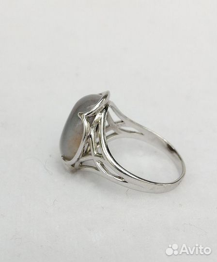 Кольцо серебро 925 проба с камнем