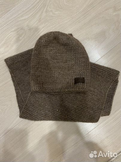 Комплект шапка и шарф женский