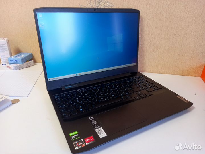 Игровой ноутбук Lenovo / Ryzen 5/ GTX 1650/ SSD