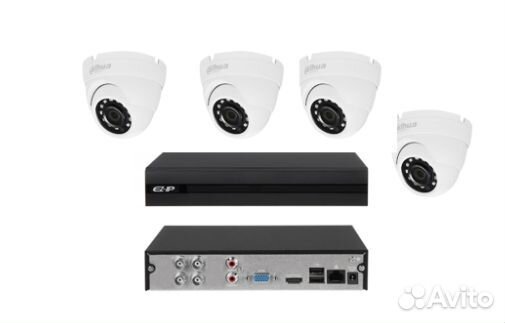 Видеонаблюдение на 1мп Dahua