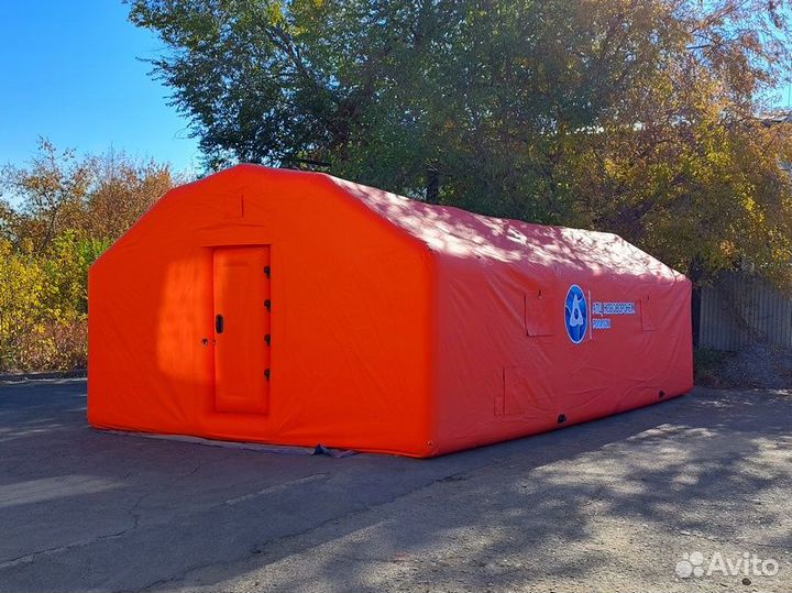 Пневмокаркасный модуль с брендированием