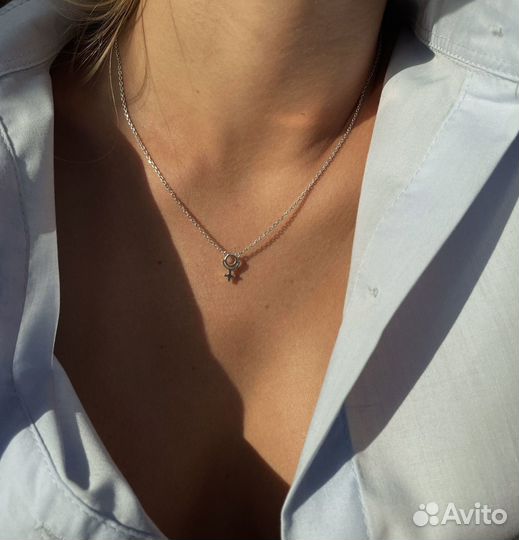 Комплект украшений с планетой плутон