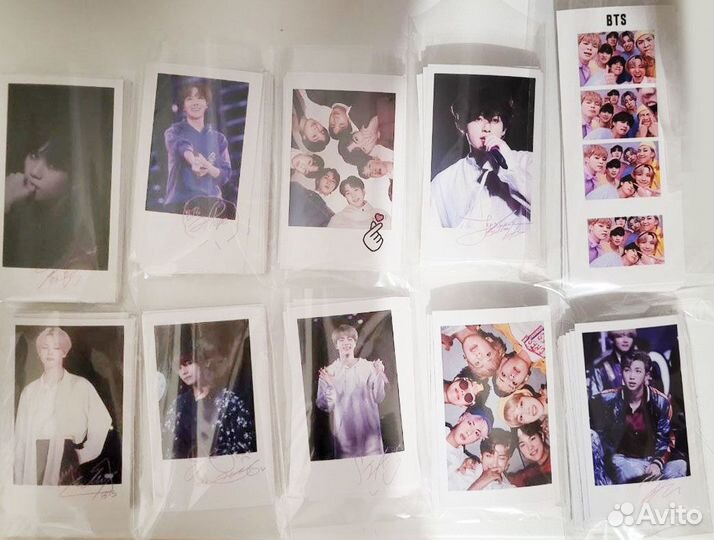 Наклейки BTS бтс