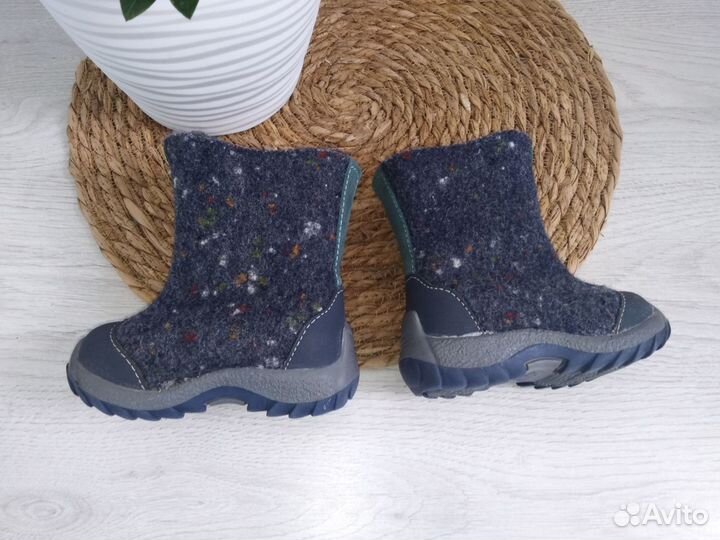 Зимние ботинки войлочные детские 21 размер котофей