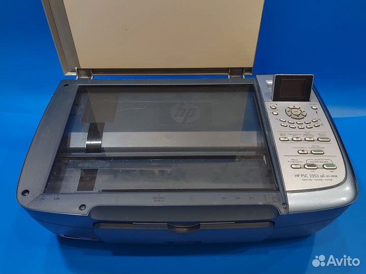 Принтер цветной мфу HP PSC 2353 заправлен