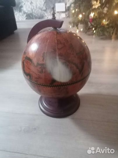 Настольный мини бар глобус