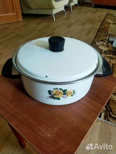 Кастрюля эмалированная СССР