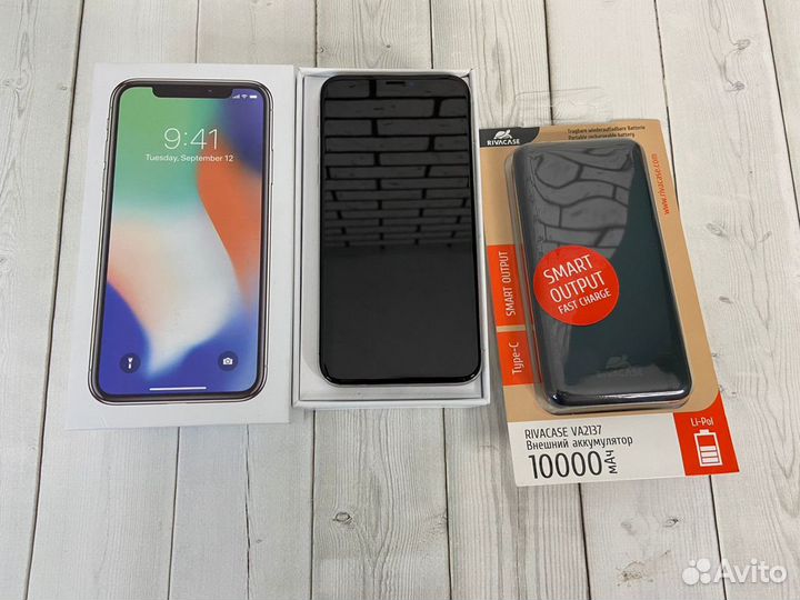 iPhone X 64 gb silver A1275