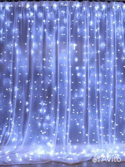 Гирлянда штора