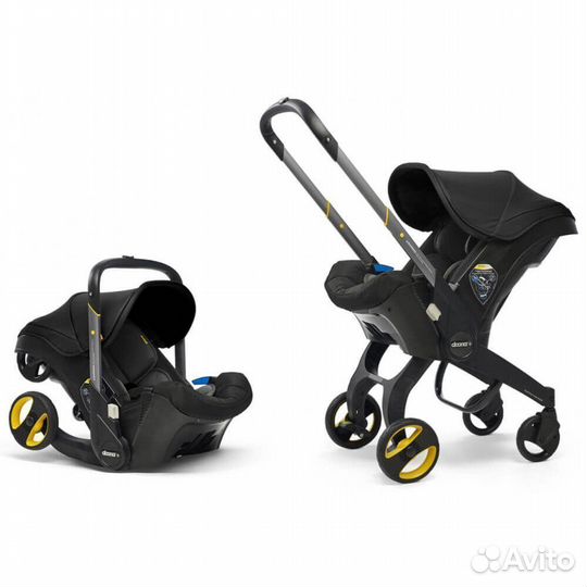 Автокресло-коляска SimpleParentingDoona Nitroblacк