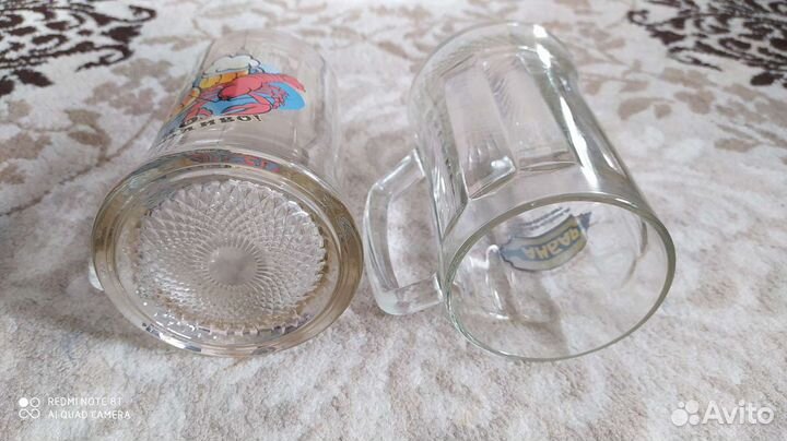 Пивные стаканы и кружки