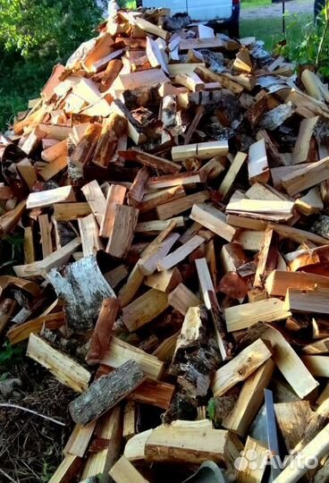 Дрова качественные от 1 куба любых пород древесины