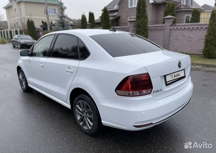 Volkswagen Polo 1.6 AT, 2018, 148 000 км