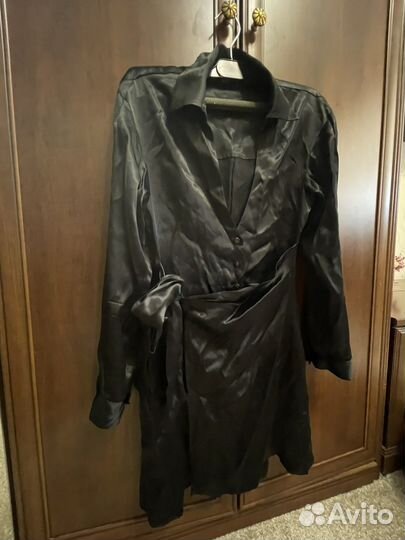 Платье zara черное, короткое