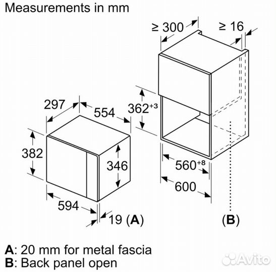 Микроволновая печь Bosch BFL524MSO