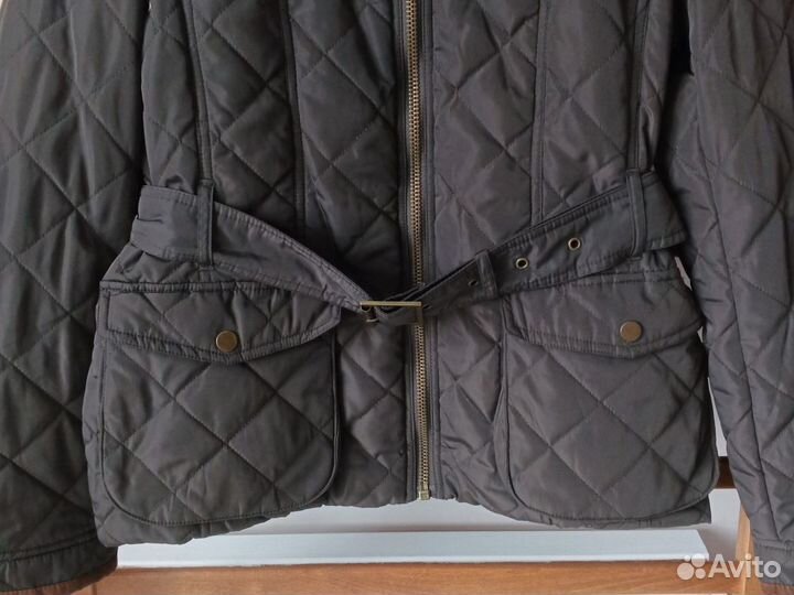 Куртка стеганая Zara британский стиль L