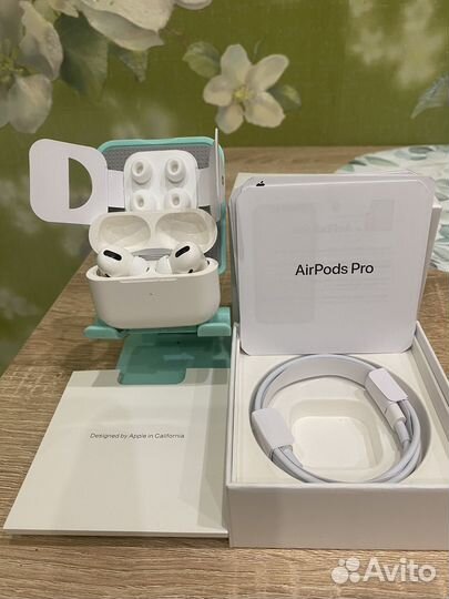Наушники Apple airpods pro premium(гарантия+чехол)