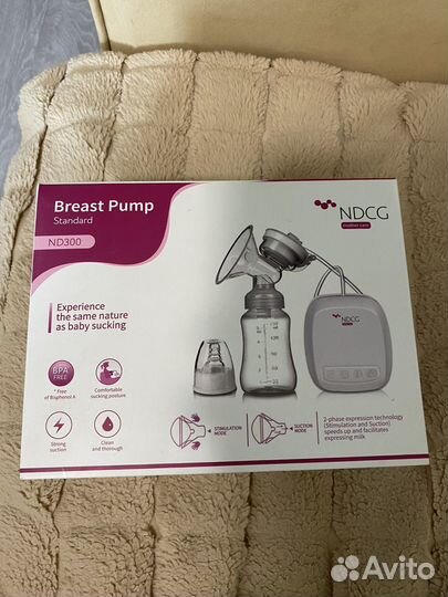 Молокоотсос электрический и пакеты для молока