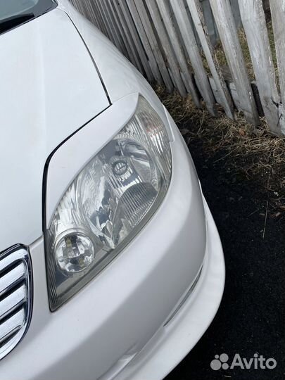 Ресницы на фары toyota corolla 120