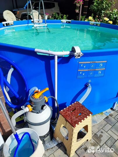 Каркасный бассейн 366X122 комплект