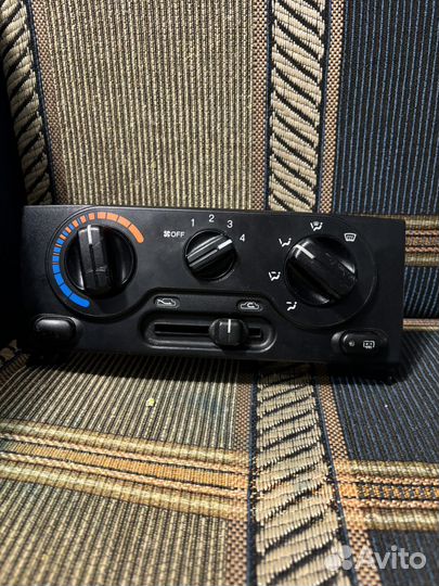 Блок управления печкой ланос