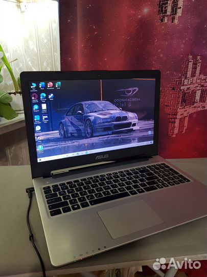 Игровой ноутбук asus i5/GT740M/ssd240