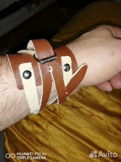 Напульсник кожанный СССР