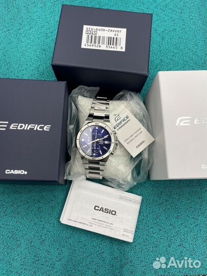 Мужские часы Casio Edifice EFV-640D-2A