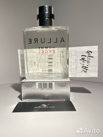 Chanel Allure Homme Sport Cologne 100ml - Оригинал