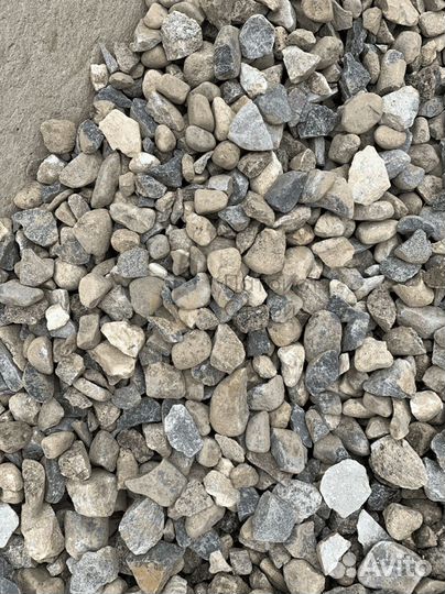 Щебень средний