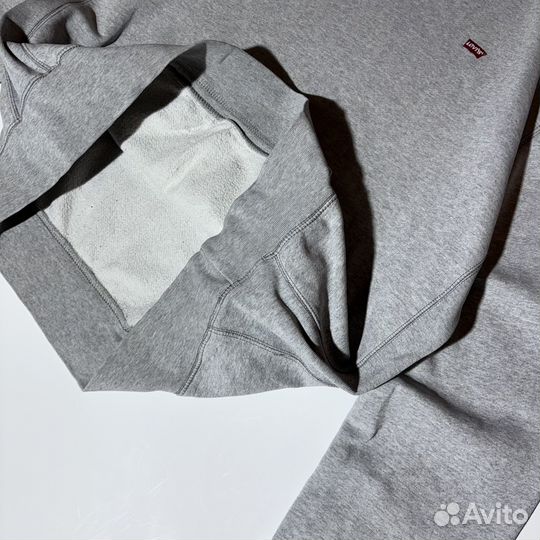 Худи Levi’s Gray Blanc Hoodie