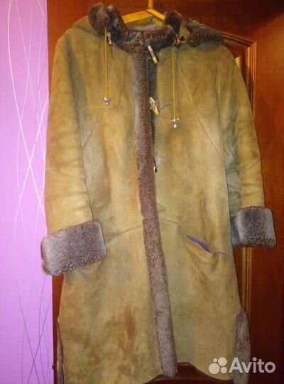 Дубленка натуральная женская 44 46