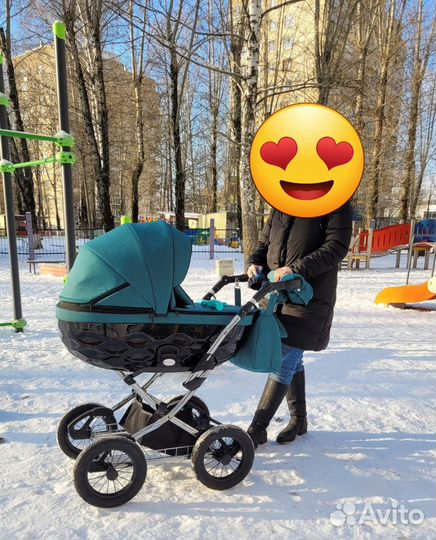 Коляска 2 в 1 adamex chantal