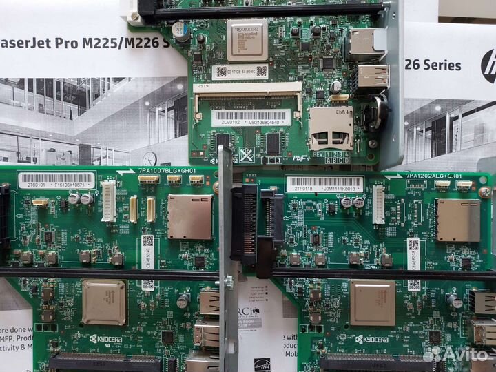 Форматеры (главные платы) HP и Kyocera