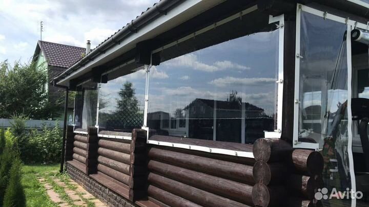 Мягкие окна пвх для террас