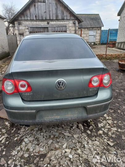 Крышка багажника volkswagen passat b6