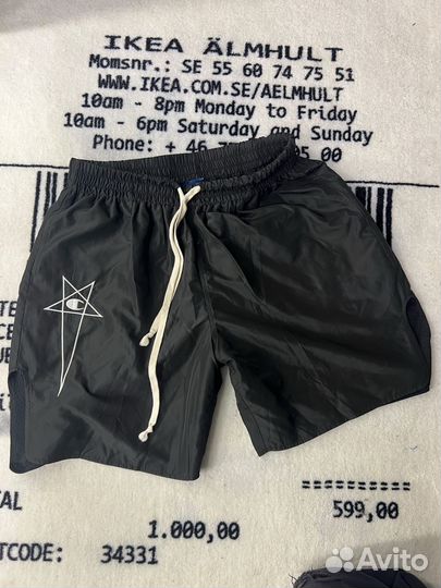 Rick Owens x Champion Shorts Шорты