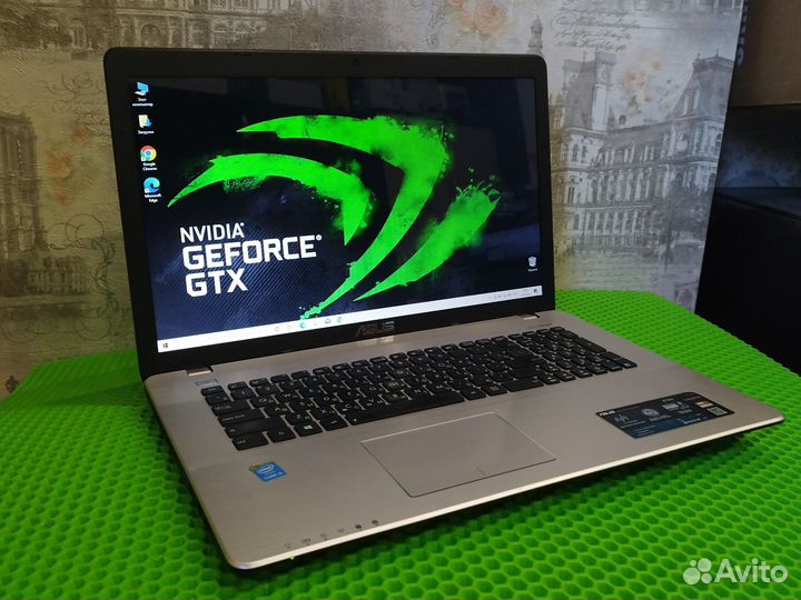 Игровой Космолет Asus (17'3/i5/GeF840/8GB/SSD+750G