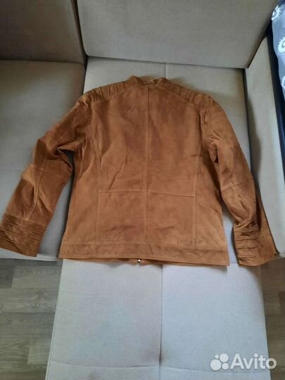 Замшевая куртка, кожа натуральная. Новая р.L
