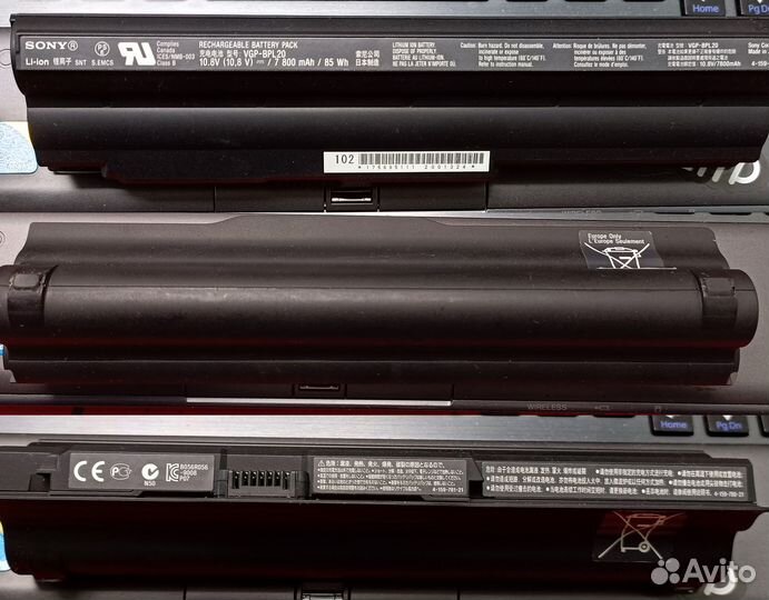 Аккумулятор для ноутбука sony vaio vpcz1 VGP-BPL20