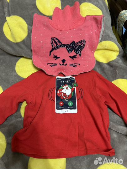 Зимние вещи для девочки 92