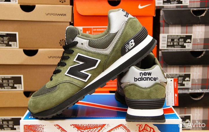 Стильные New Balance 574 обувь