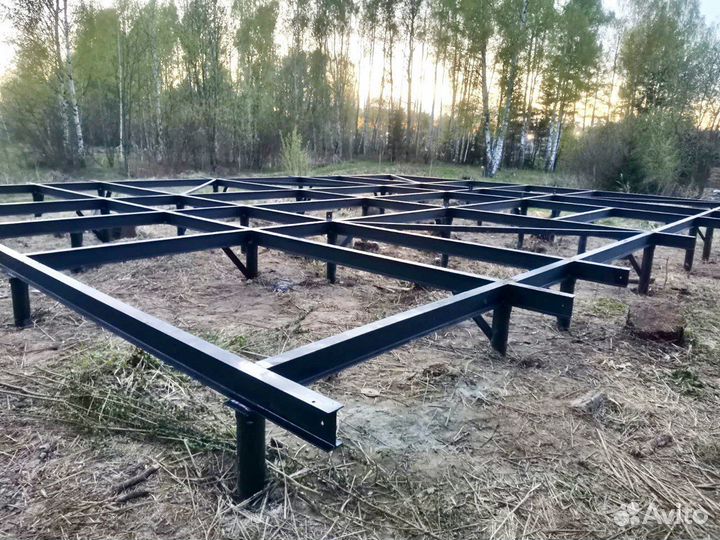 Установка винтовых свай