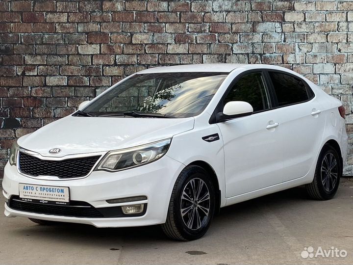 Kia Rio 1.6 МТ, 2016, 118 624 км
