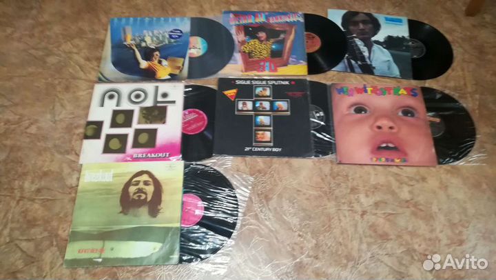 Виниловые пластинки импортные