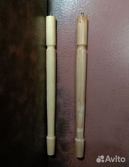 Ножки точёные, деревянные 2 штуки