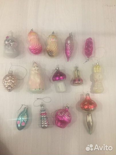 Елочные игрушки СССР часть 1