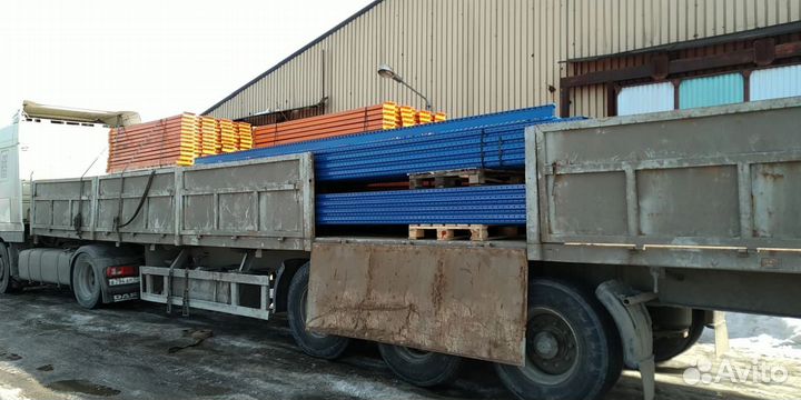 Стеллажи бу складские 2-10м