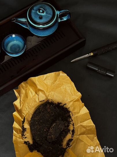 Чай для хорошей бодрости Шу Пуэр Иу да шу 2006г